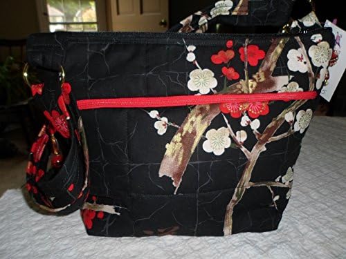 (lg-or) original design handmade purse, oriental print cotton