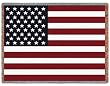 American Flag - 69 x 48 Blanket/Throw
