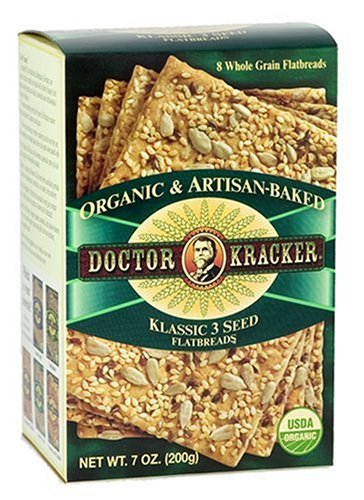 Dr. Kracker Flatbread Klassic 3 Seed 7 Ounce Packages