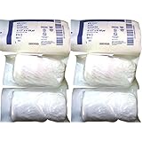 Original Kerlix 6715, Sterile Bandage Rolls 4 1/2" x 4 1/8 Yd, Pack of 6