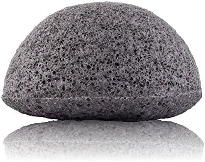 Pureeni Natural Konjac Sponge Wash Flapping Cleansing Massage Sprang Blackhead Horny Deep Cleaning Activated Bamboo Charco