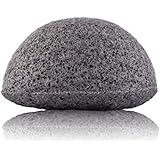 Pureeni Natural Konjac Sponge Wash Flapping Cleansing Massage Sprang Blackhead Horny Deep Cleaning Activated Bamboo Charco