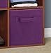 ClosetMaid 11469 Cubeicals Fabric Drawer, Purple, 2-Pack