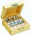 Proxxon 29020 Router Bit Set in Wooden Box, 10-Piece