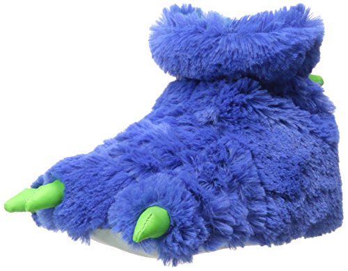 Stride Rite Boy's Raptor Claw Slipper, Royal/Lime, 9/10
