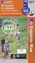St Austell and Liskeard (OS Explorer Map Active)