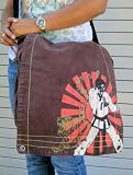 Elvis Presley Karate Elvis Messenger Bag by Enmon Accessories, LLC