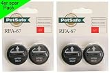4er Pack Batterie Modul RFA-67D RFA 67D 67 D für Petsafe