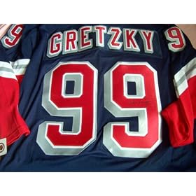 Buy Wayne Gretzky autographed New York Rangers alternate (third) CCM jersey