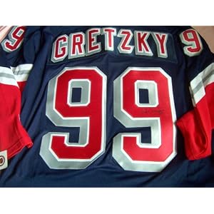 Buy Wayne Gretzky autographed New York Rangers alternate third CCM jersey