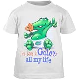 Florida Gators White Infant Gator All My Life T-shirt