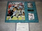 Chad Pennington Autographed Miami Dolphins Wall Plaque w/ COA