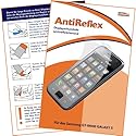 mumbi Displayschutzfolie "AntiReflex" für Samsung i9000 / GT-i9000 Galaxy - Displayschutz antireflektierend! OHNE Klebstoff! EXTREM Kratzfest! Displayschutzfolie Samsung i9000 Galaxy S!