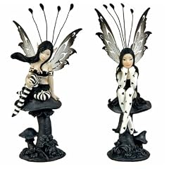 Set 2Stk Elfen Fee Fantasy Deko Figuren