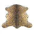 Cheetah Pelt | Safari Collection | Faux Fur Rug | 5 foot X 7 foot
