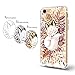 iPhone 7 Case Clear with Design, Designer Pattern Case Cover, Colorful Cute Girly Case for Girls Women for Apple iPhone 7 4.7 inches Rose Gold, Fox