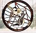 Stained ART Glass LODGE 18 Round EARLY MORNING VISITORS Bird WINDOW Tiffany