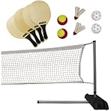 Lifetime 90421 Pickleball, Badminton, & Quickstart Tennis Net Set