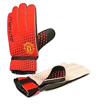 Manchester United Goalie Gloves Kids - Red/Black/White