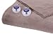 Serta Luxurious Low-Voltage Electric Heated Micro-Plush Triple-Rib King Blanket, Khaki
