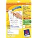 Avery Zweckform, 4781, 25 Blatt, Universal-Etiketten, wei�, 97 x 42, 3 mm