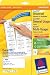 Avery Zweckform, 4781, 25 Blatt, Universal-Etiketten, weiß, 97 x 42, 3 mm
