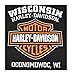 Harley-Davidson Men's Hooded Sweatshirt, Bar & Shield Zip Black Hoodie 30299142