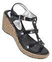 Patent Leather Wedge Strappy Sandals or Shoes