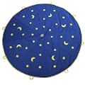 himmlisches Schwungtuch mit Mond und Sternen 3m