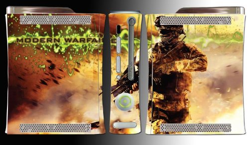 Call of Duty Modern Warfare 2 game Vinyl Decal Skin Protector Cover #7 for Microsoft Xbox 360
