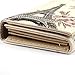 Coromose Flower Tower Pattern Women Long Purse Clutch Wallet Bag Card Holder