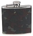 Flachmann, Edelstahl, Bezug flecktarn, 6 OZ, 170 ml