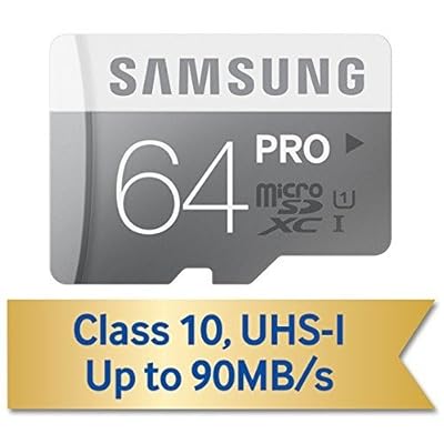 Samsung MicroSDHC 64GB PRO Memory Card MB-MG64DA/BBY