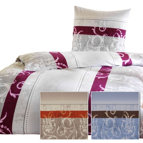 Dyckhoff 3065971100  Weichfrottier-Bettw&auml;sche Pamela 80 x 80 cm und 155 x 200 cm, grau Preisvergleich