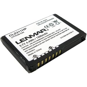 Lenmar Cellular Phone Battery for HP iPAQ 110, 111, 112, and 114