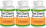 3 BOTTLES Tart Cherry Extract 900mg per serving 270 total capsules KRK SUPPLEMENTS
