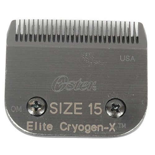Oster Elite CryogenX Professional Animal Clipper Blade, Size # 15