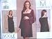 Vogue Maternity Dress Patterns - Lauren Sara - Vogue #2685 - Sizes 6-8-10