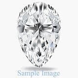 0.70 Carat - Pear Cut Loose Diamond, SI1 Clarity, E Color , Very Good Cut