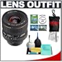 Sigma 17-35mm f/2.8-4 EX DG IF HSM Aspherical Super Wide Angle Zoom Lens + Hoya 77mm UV Haze Protector Glass Filter + 6-Piece Cleaning Kit + Spudz Microfiber Cleaning Cloth - for Konica Minolta Maxxum 7D & 5D and Sony Alpha 100, A100, A100H & A100K Digital SLR Cameras
