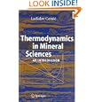 Thermodynamics in Mineral Sciences: An Introduction by Ladislav Cemic