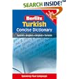 Berlitz Turkish Dictionary: Turkish-English English-Turkish... by Berlitz