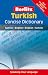 Berlitz Turkish Dictionary: Turkish-English / English-Turkish (Berlitz Concise Dictionaries) (Turkish Edition)