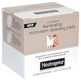 Neutrogena Microderm Cleaning Pads, Illuminating, 24 pads per Pack (Pack of 3)
