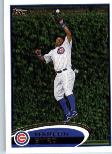 2012 Topps Baseball Card # 144 Marlon Byrd - Chicago Cubs - ENCASED Trading Card