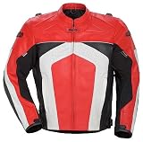 Tourmaster Cortech Impulse Series II Mens Leather Motorcycle Jacket Red XS