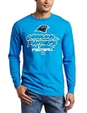 NFL Men's Carolina Panthers Critical Victory V Long Sleeve Basic Tee (Aqua, XX-Large)