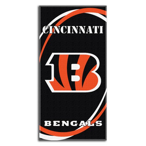 NFL Cincinnati Bengals Fiber Reactive Beach Towel