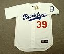 ROY CAMPANELLA Brooklyn Dodgers 1955 Majestic Cooperstown Throwback Baseball Jersey