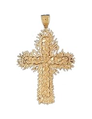 CleverEves 14k Gold Pendant Cross 34.4 - Gram(s)